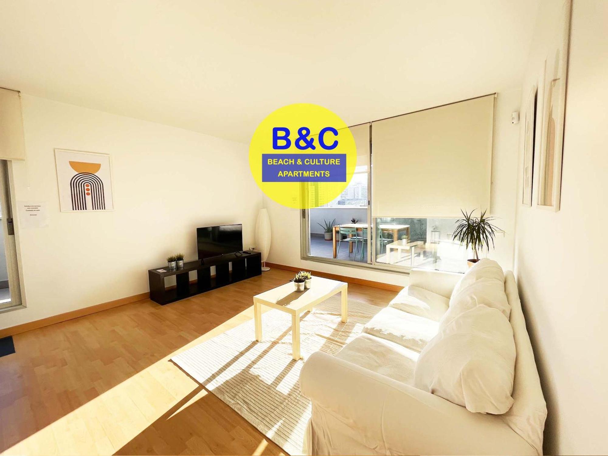 Beach & Culture Barcelona Port Forum Penthouse Apartment Sant Adria de Besos Exteriér fotografie
